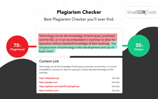 Anti plagiarism software for students